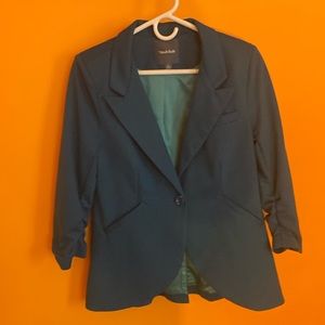 Teal ModCloth blazer sz Large